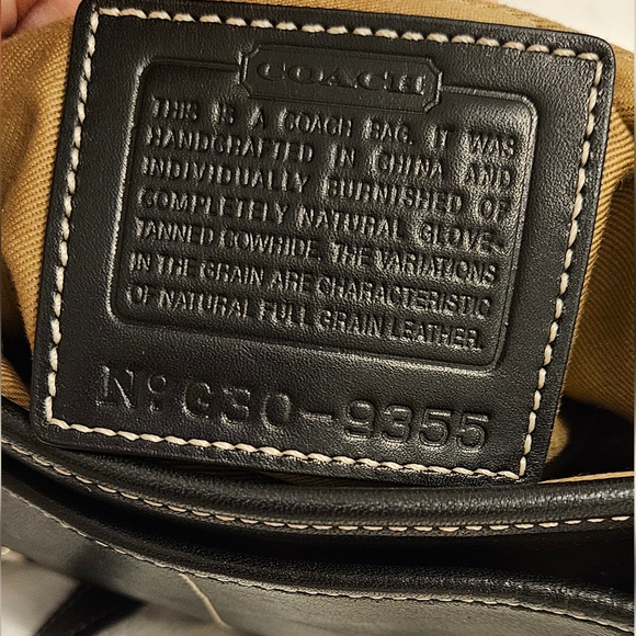 Coach Bleecker Double buckle crossbody 90's Era vintage G30-9355 W/dustbag 1941 - Picture 7 of 11